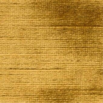 Golden-yellow corduroy fabric sample with a striated, linear weave and slightly raised, brushed texture; labeled “costantini pietro g66”.